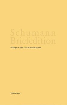 Schumann-Briefedition / Schumann-Briefedition III.5