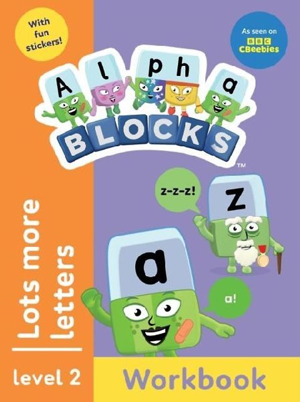 Alphablocks Lots More Letters (Orange Level Workbook)
