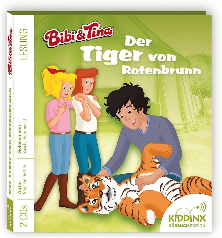 Bibi und Tina - Hörbuch "Der Tiger von Rotenbrunn" [2 Audio CDs]