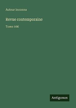 Revue contemporaine