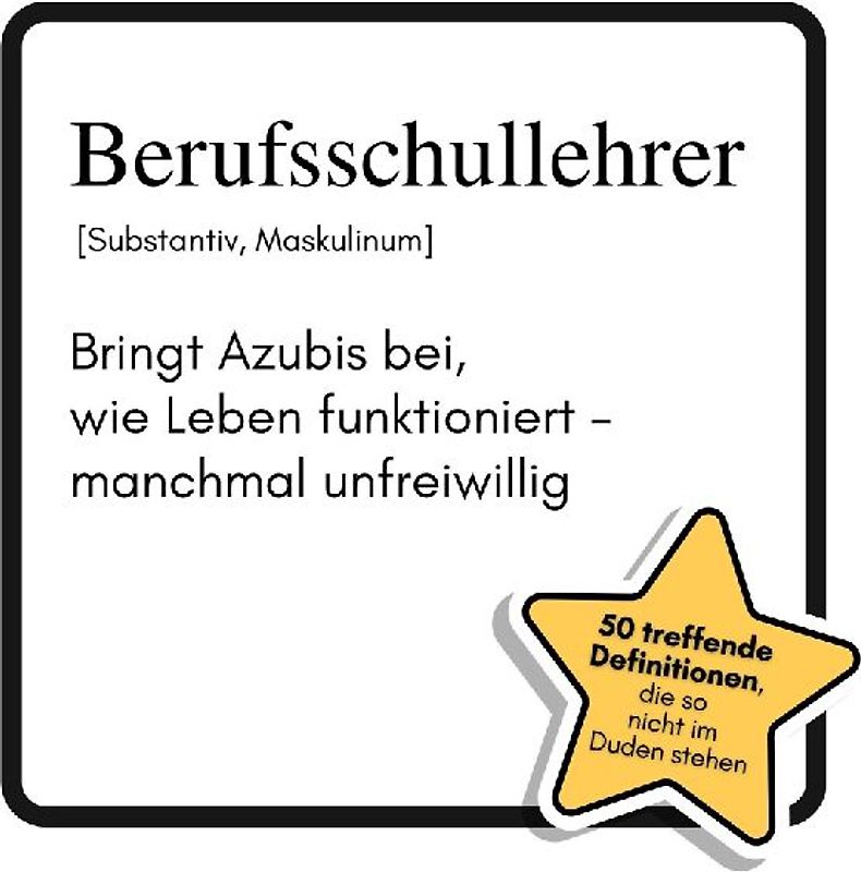 Berufsschullehrer