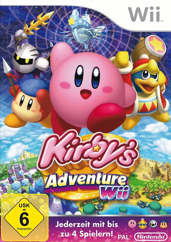 Kirby's Adventure Wii Nintendo Wii