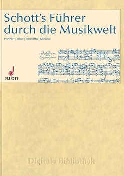 Digitale Bibliothek 114: Schott's Führer durch die Musikwelt MacOS