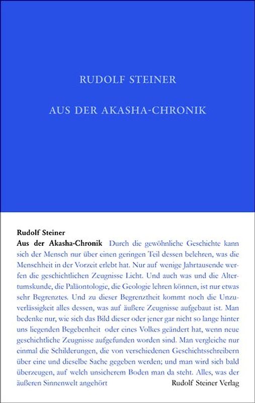 Aus der Akasha-Chronik