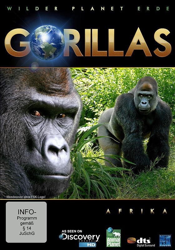 Wilder Planet Erde: Afrika - Gorillas DVD
