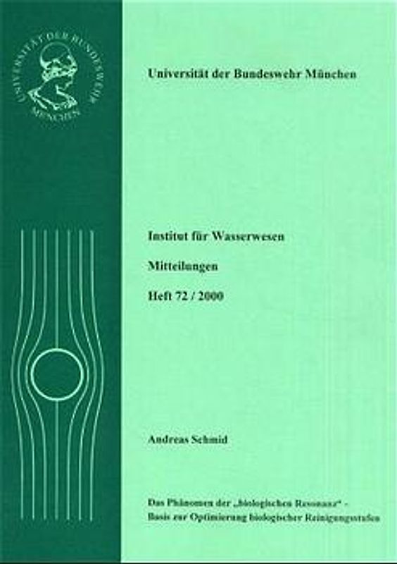 Das Phänomen der "biologischen Resonanz" - Basis zur Optimierung biologischer Reinigungsstufen