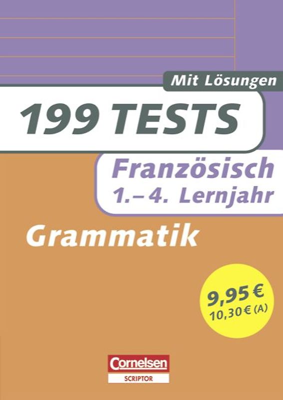 199 Tests / Französisch - Grammatik