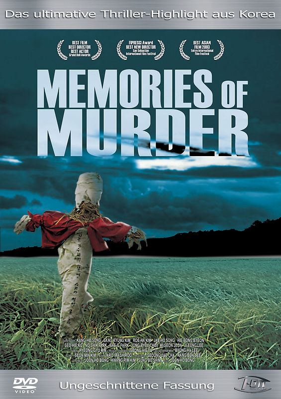 Memories Of Murder DVD