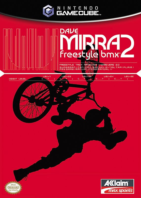 Dave Mirra Freestyle BMX 2 Nintendo GameCube