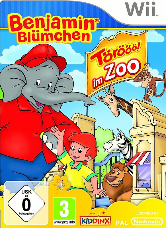 Benjamin Blümchen: Törööö! im Zoo Nintendo Wii