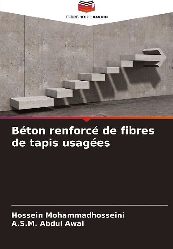 Béton renforcé de fibres de tapis usagées