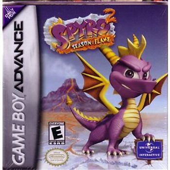 Spyro 2 Season of flame - Game Boy Advance - US Nintendo Game Boy Advance