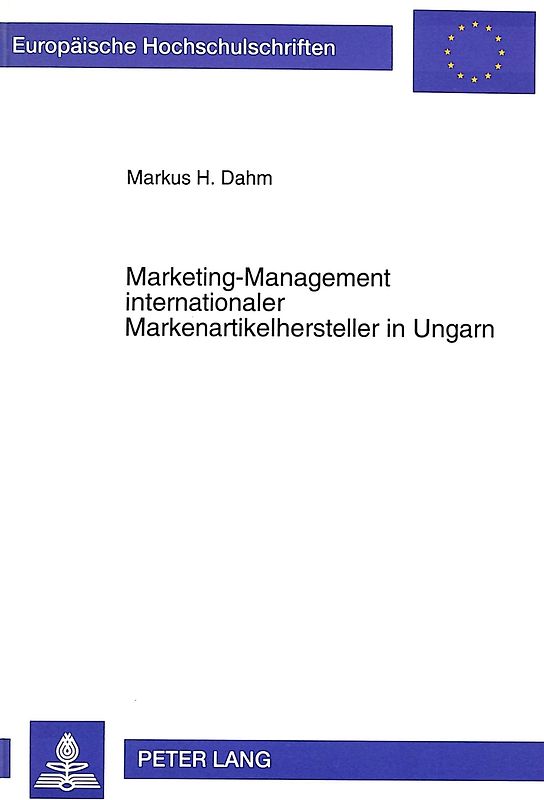 Marketing-Management internationaler Markenartikelhersteller in Ungarn