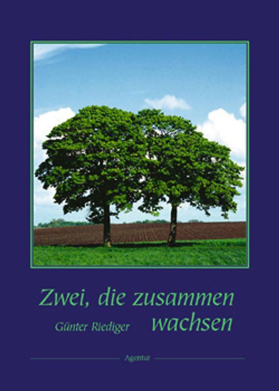 Zwei, die zusammen wachsen