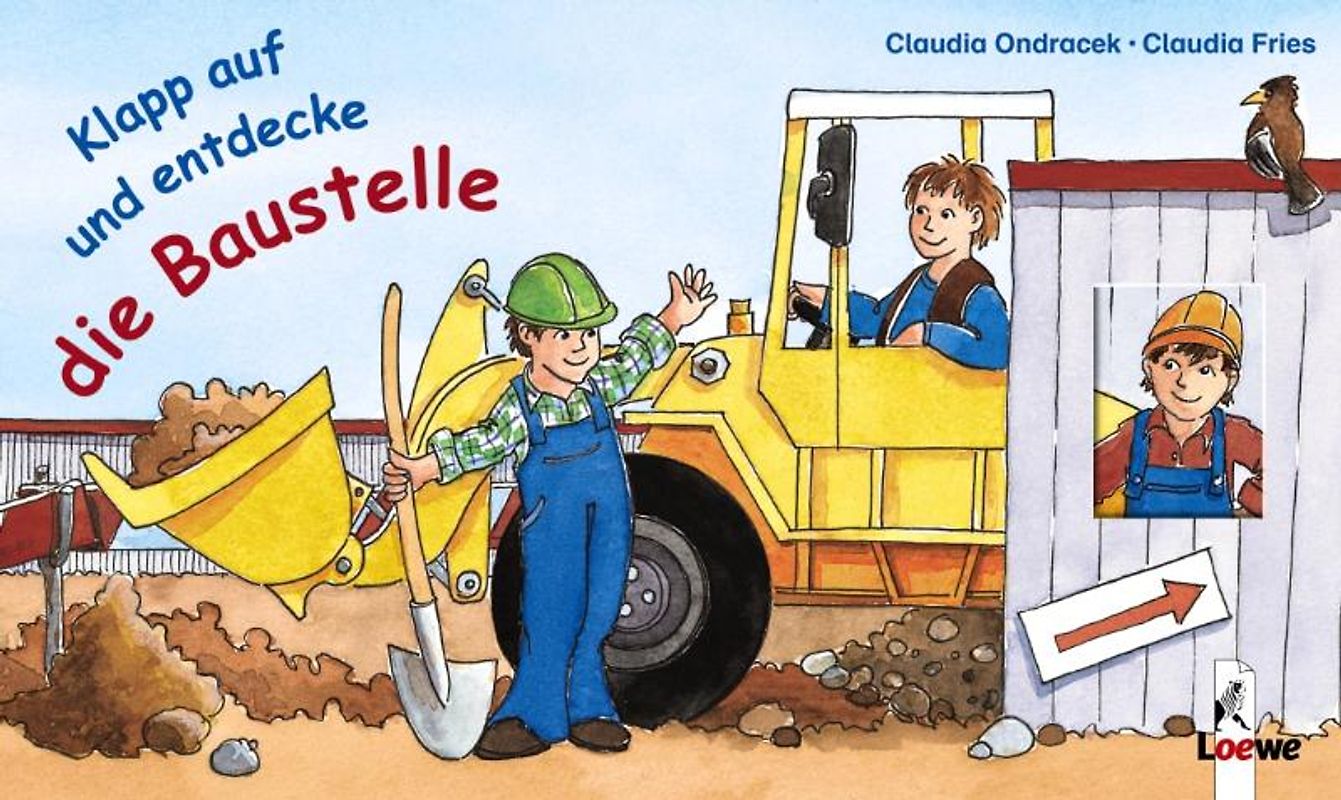 Klapp auf und entdecke die Baustelle