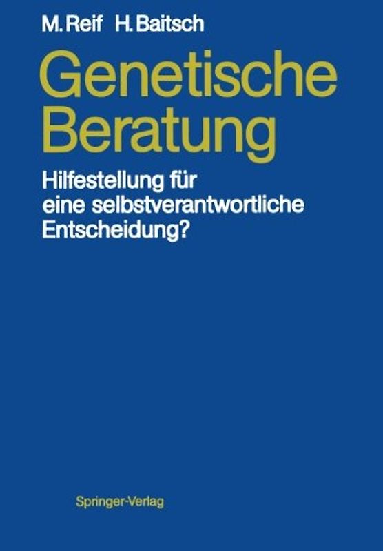 Genetische Beratung
