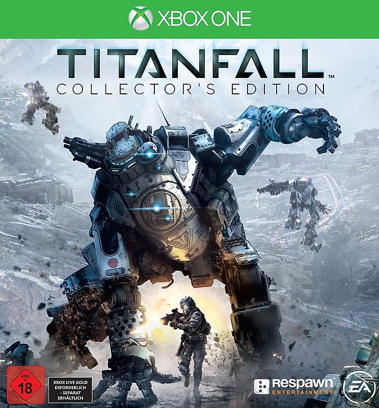 Titanfall [Collector's Edition inkl. 45cm Figur mit LED-Beleuchtung + Hardcover Artbook + Riesen Poster] Xbox One