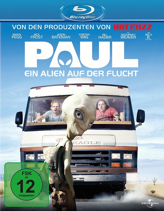Paul - Ein Alien auf der Flucht Blu-ray Disc