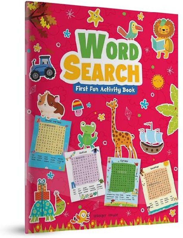 Word Search: First Fun Activity Books for Kids