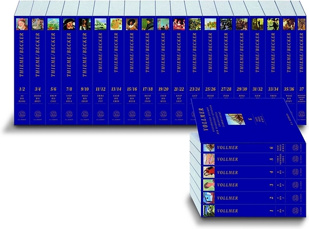 Allgemeines Lexikon der bildenden Künstler von der Antike bis zur Gegenwart /Allgemeines Lexikon der bildenden Künstler des XX. Jahrhunderts