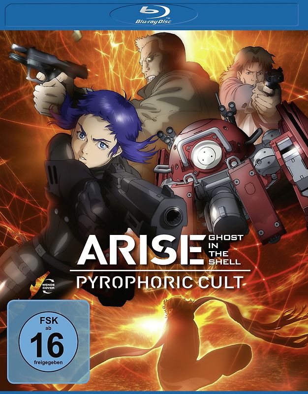 Arise: Ghost in the Shell - Pyrophoric Cult Blu-ray Disc