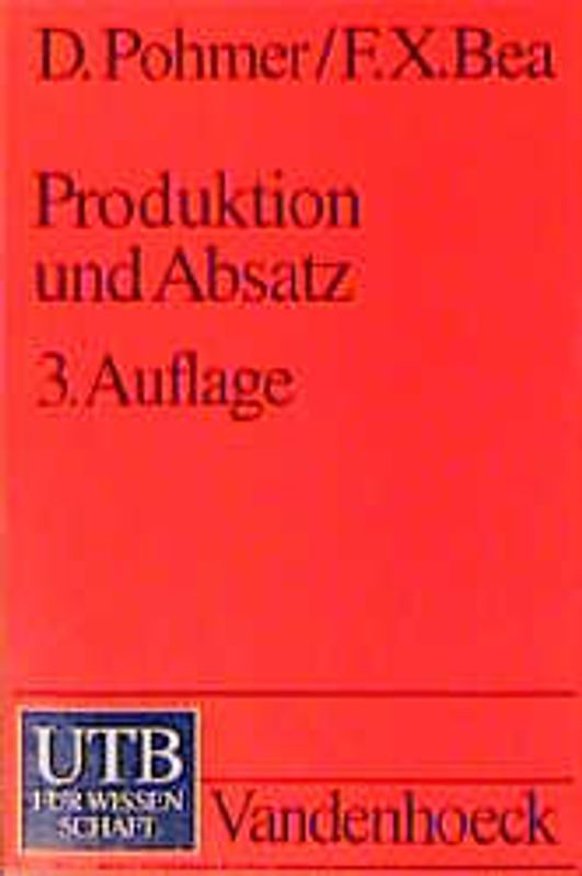 Produktion und Absatz