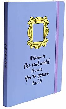 Friends: Yellow Frame Softcover Notebook