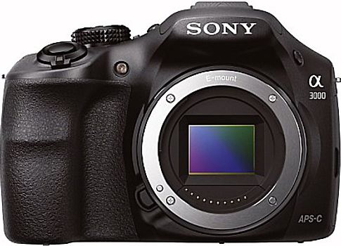 Sony Alpha 3000 body noir