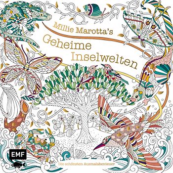 Millie Marotta's Geheime Inselwelten – Die schönsten Ausmal-Abenteuer