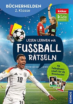 kicker Kids, Lesen lernen mit Fußballrätseln,