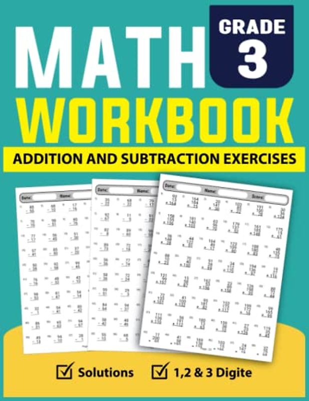 Math Workbook For Grade 3