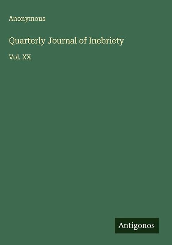 Quarterly Journal of Inebriety