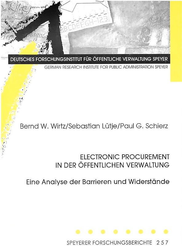 Electronic Procurement in der öffentlichen Verwaltung