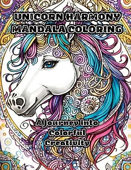 Unicorn Harmony Mandala Coloring