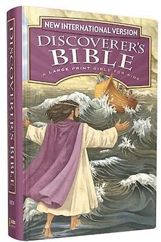 Niv, Discoverer's Bible, Large Print, Hardcover
