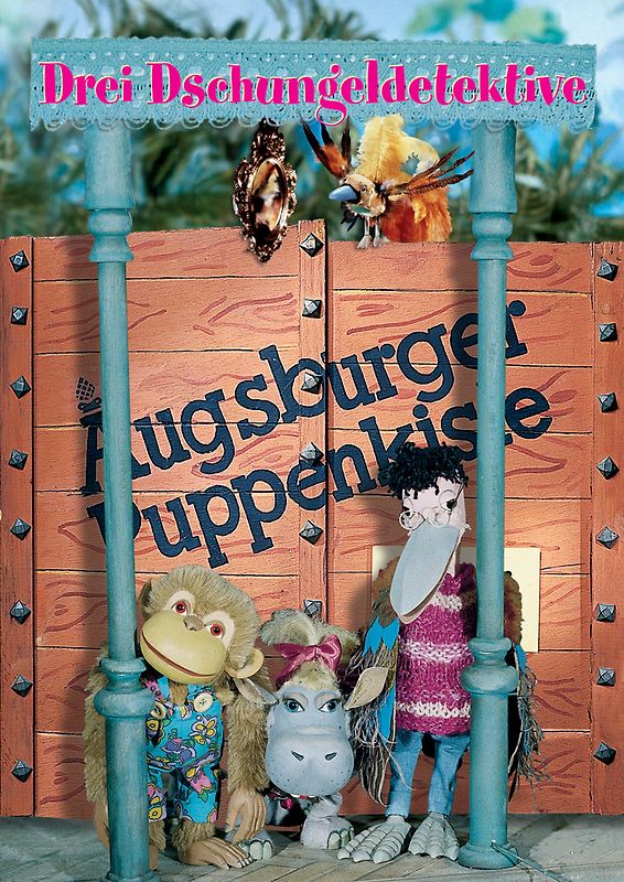 Augsb. Puppenkiste: Drei Dschungel- detektive DVD