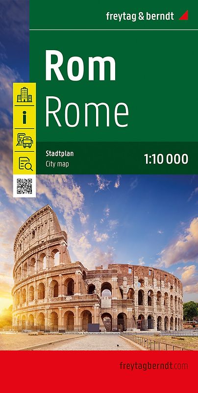 Rom, Stadtplan 1:10.000, freytag & berndt