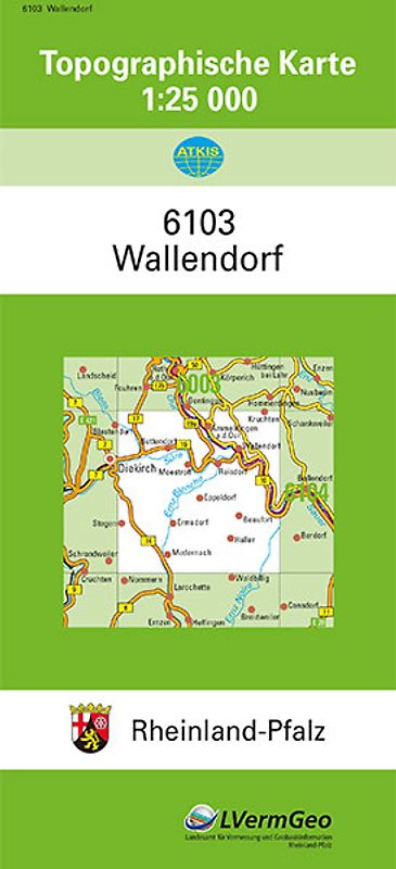 TK25 6103 Wallendorf