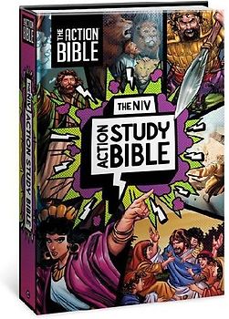 The NIV Action Study Bible, Hardcover, Full Color