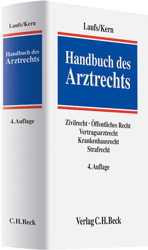 Handbuch des Arztrechts