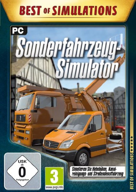 Best of Simulations: Sonderfahrzeug-Simulator PC Spiele