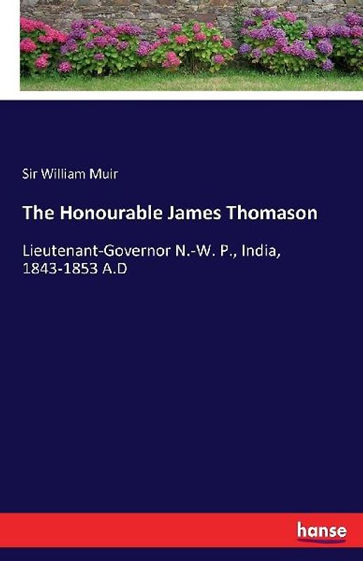 The Honourable James Thomason