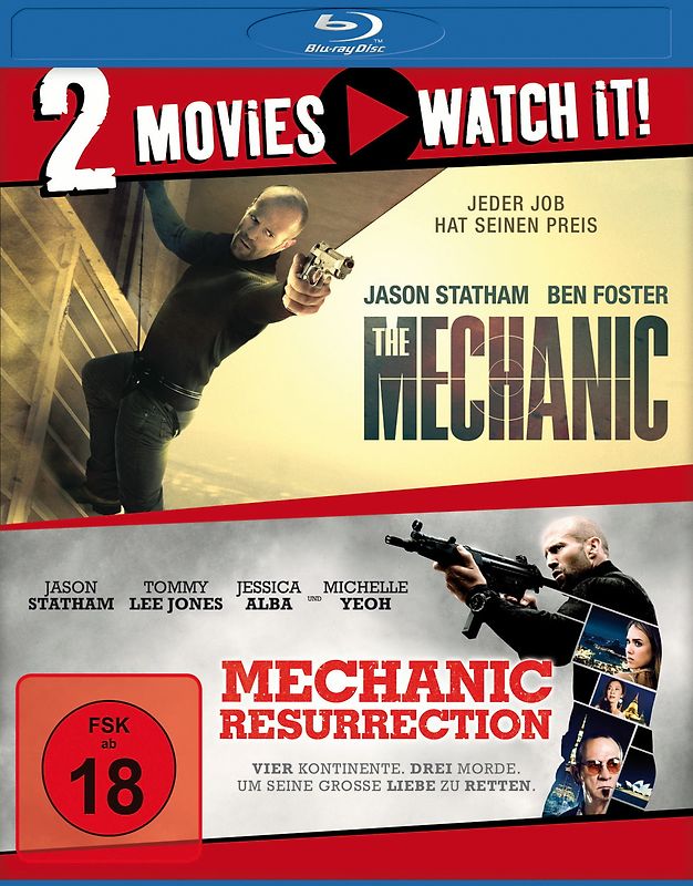 The Mechanic / Mechanic: Resurrection [2 Discs] Blu-ray Disc