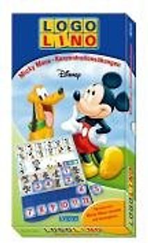 Disney Micky Maus. Logolino. Konzentrationsübungen. Spielset mit Lernheft und Lösungsbox