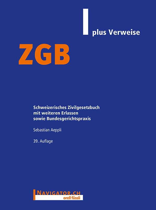 ZGB plus Verweise