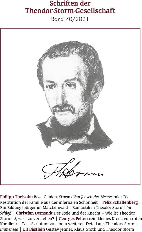 Schriften der Theodor-Storm-Gesellschaft 70/2021