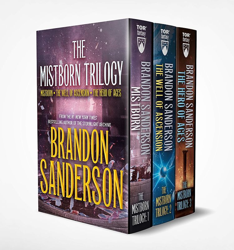 The Mistborn Trilogy - Brandon Sanderson [Paperback, 3 Books]