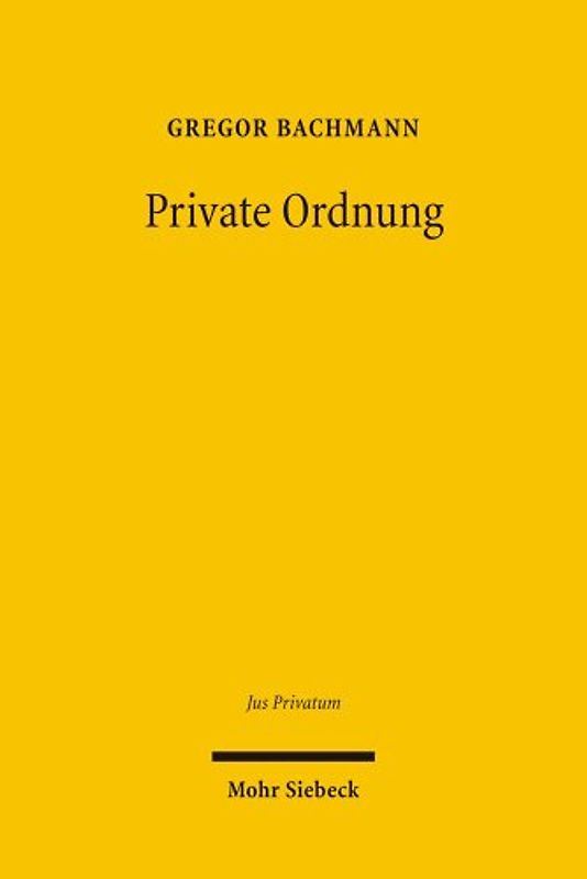 Private Ordnung