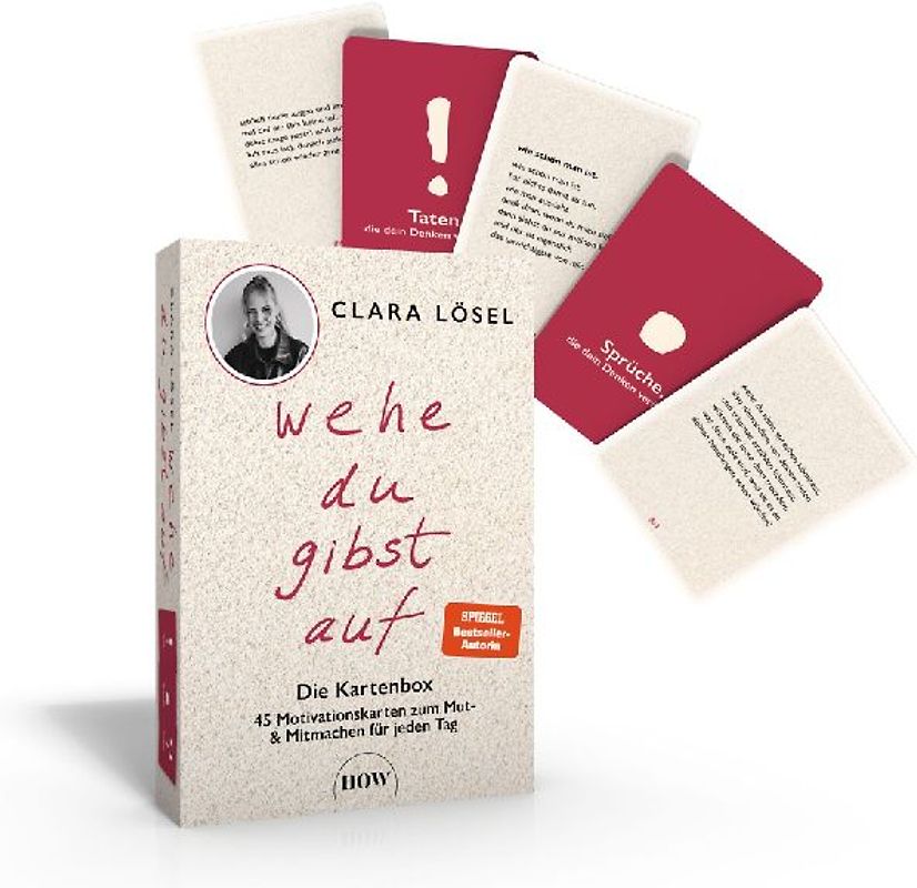 Wehe du gibst auf - Die Kartenbox