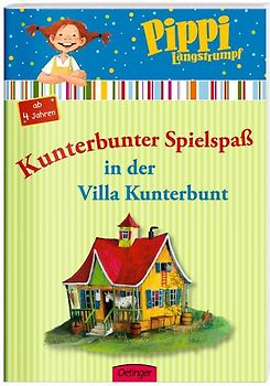 Pippi Langstrumpf. Kunterbunter Spielspaß in der Villa Kunterbunt. Beschäftigungsheft